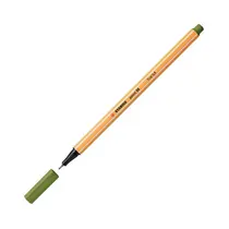 Caneta Porosa Stabilo Point 88 Verde Musgo 0.4mm 88/35