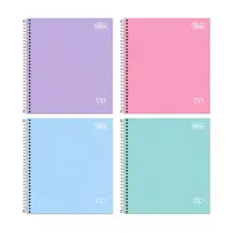 Caderno Universitário Capa Dura Tilibra Zip Colors 1 matéria 80 Folhas