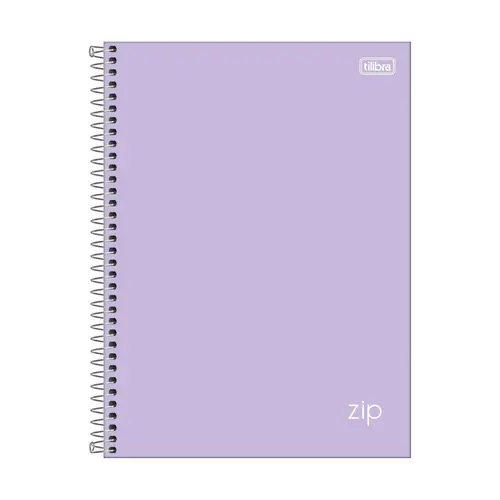 Caderno Universitário Capa Dura Tilibra Zip Colors 1 matéria 80 Folhas 27/1
