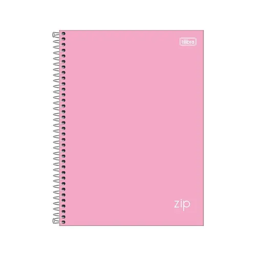Caderno Universitário Capa Dura Tilibra Zip Colors 1 matéria 80 Folhas 27/2