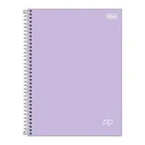 Caderno Universitário Capa Dura Tilibra Zip Colors 10 matérias 160 Folhas 27/1