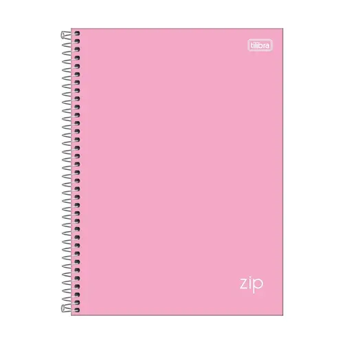Caderno Universitário Capa Dura Tilibra Zip Colors 10 matérias 160 Folhas 27/2