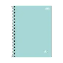 Caderno Universitário Capa Dura Tilibra Zip Colors 10 matérias 160 Folhas 27/3
