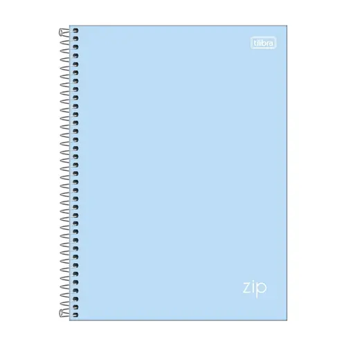 Caderno Universitário Capa Dura Tilibra Zip Colors 10 matérias 160 Folhas 27/4