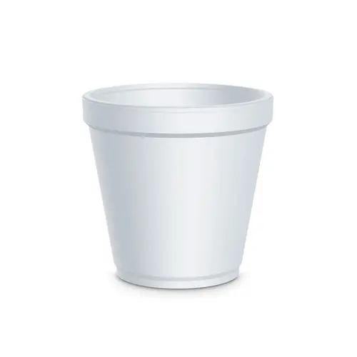 COPO TERMICO ISOPOR 120 ML BRANCO 025 UN COPOBRAS 10 PCT