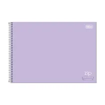 Caderno Desenho Cartografia Espiral Capa Dura Tilibra Zip Colors 275mm x 200mm 80 Folhas 27/1
