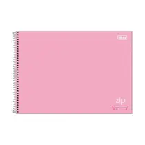 Caderno Desenho Cartografia Espiral Capa Dura Tilibra Zip Colors 275mm x 200mm 80 Folhas 27/2