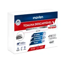 Pano Wiper Inoven TW4060 Toalha Descartável Reutilizável 40x60cm com 25 Unidades