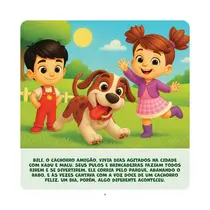 Livro Infantil Emoções que Ensinam A Lição da Raiva e Amizade