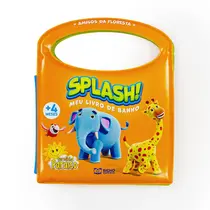 Livro Infantil de Banho Splash Amigos da Floresta