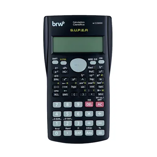 Calculadora Científica BRW 240 Funções CC5000