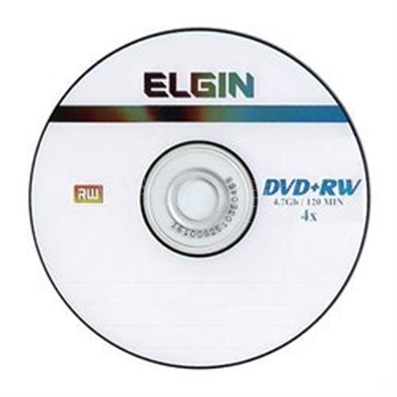 DVD+RW Regravável 4.7GB 120min 4X Embalado Elgin em Promoção. Aproveite.