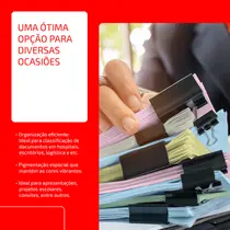 Papel Sulfite para Organização Amarelo Chamex A4 75g 210x297mm 500 Folhas