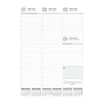 Agenda Semanal Costurada São Domingos Senior Weekly 2026