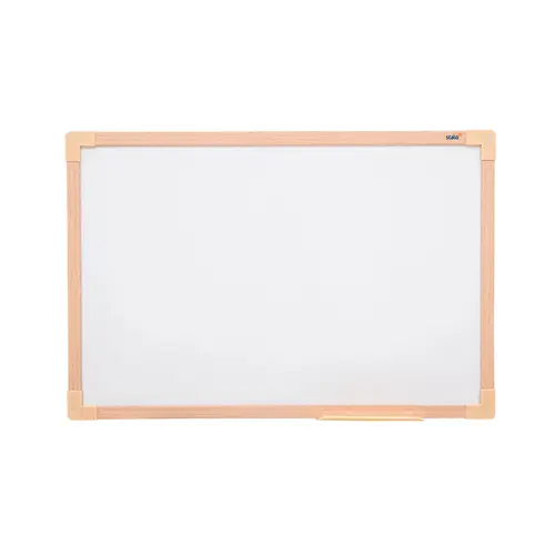 Quadro Branco Econômico Não Magnético 90cmx120cm Madeira