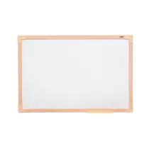 Quadro Branco Econômico Não Magnético 90cmx120cm Madeira