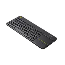 Teclado Sem Fio Logitech K400 Plus TV com Touchpad Integrado, Conexão USB e Pilhas Inclusas