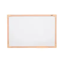 Quadro Branco Econômico Não Magnético 30cmx40cm Madeira