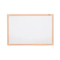 Quadro Branco Economico Não Magnético 40cm x 60cm Madeira
