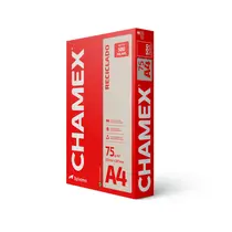Papel Sulfite Sustentável Reciclado Chamex Eco A4 75g 210x297mm 500 Folhas
