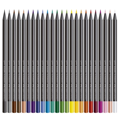 cores redondo faber castell super soft