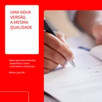 Papel Sulfite Ofício 2 75g 216mmx330mm Chamex Profissional 500 Folhas