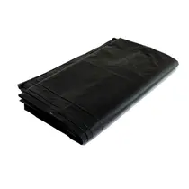 Saco de Lixo Preto 100L 75cmx90cm 8 Micras Especial 10 Unidades