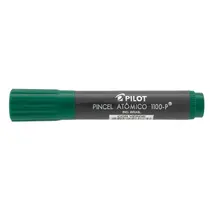 Pincel Marcador Permanente Ponta Chanfrada Pilot Atômico 1100P Verde