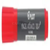 Pincel Marcador Permanente Ponta Chanfrada Pilot Atômico 1100P Vermelho
