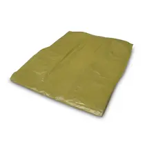 Saco de Lixo Amarelo para Metal 20L 10 Unidades 40cm x 50cm 4 Micras