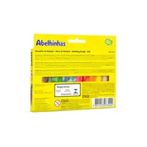 Massa de Modelar Amido 180g 12 Cores Acrilex Soft