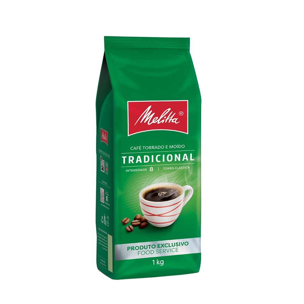 Casa do Papel Café Melitta Tradicional Institucional 1Kg
