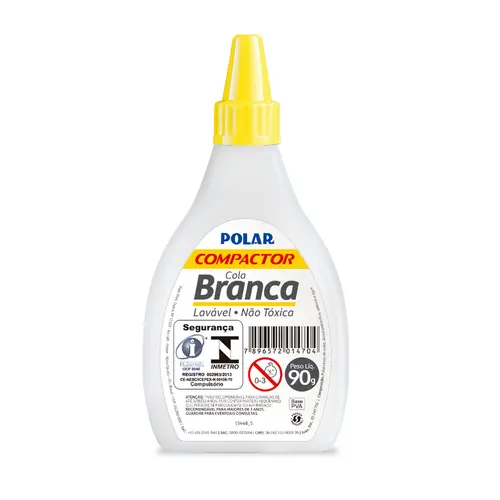 Cola Branca Líquida 90g Compactor Polar