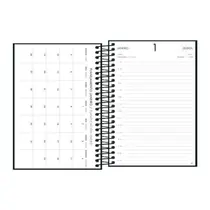 Agenda Executiva Espiral 12,9cm x 18,7cm Tilibra Napoli 2026